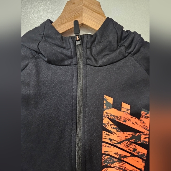 Nike Boys Dri-fit Zipper Hoodie. Black, Size Large. Good Condition. - Picture 3 of 10